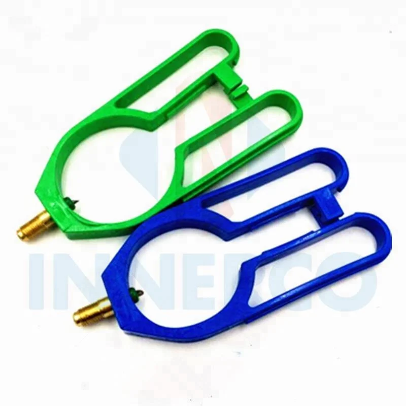 Side Can Tap Valve for Use With Disposable Refrigerant Cylinders