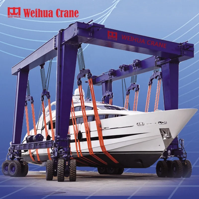  WEIHUA тяжелый подъемный кран 100t для