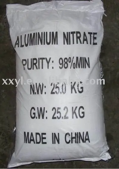 
Aluminium Nitrate, 9hydrate, nonahydrate, for catalyst, AL(NO3)3.9H2O 