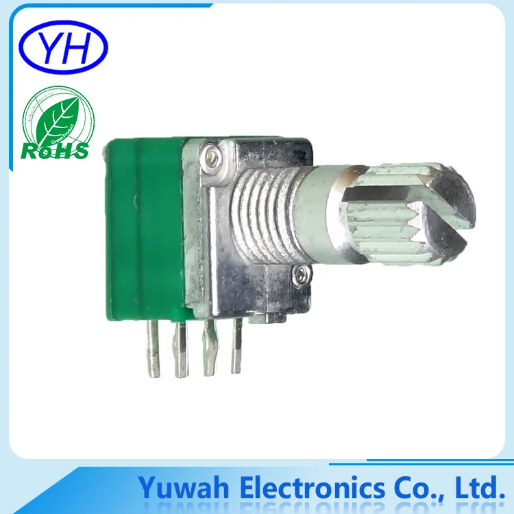 Новый продукт, Адаптированный 9 мм углерода фильм 6 пен двойные банды поворотный b203 pcb горе потенциометр a20k