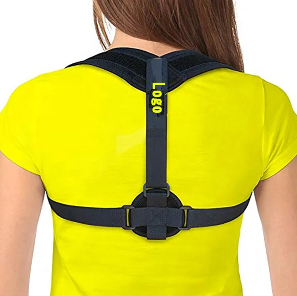 Low moq adjustable back posture corrector clavicle spine braces back slouching shoulder lumbar brace support belt