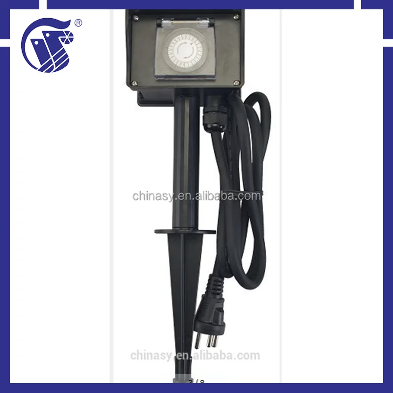 2 варианта сад розеток С таймер на 24 часа на задней стороне