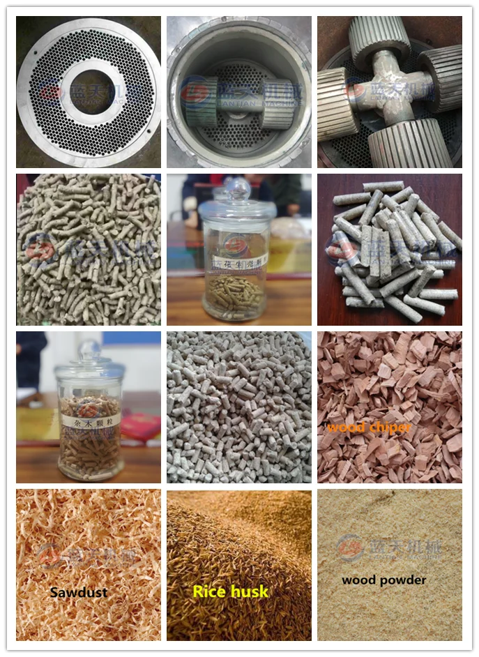 Biomass Sawdust Pelletizing Machine For Wood
