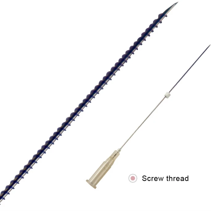 Face Lift Thread Korea PDO COG PCL PCLA Double Screw absorbable thread line