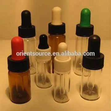 2 dram test tube vials pharmaceutical vials glass vials with screw caps and dropper