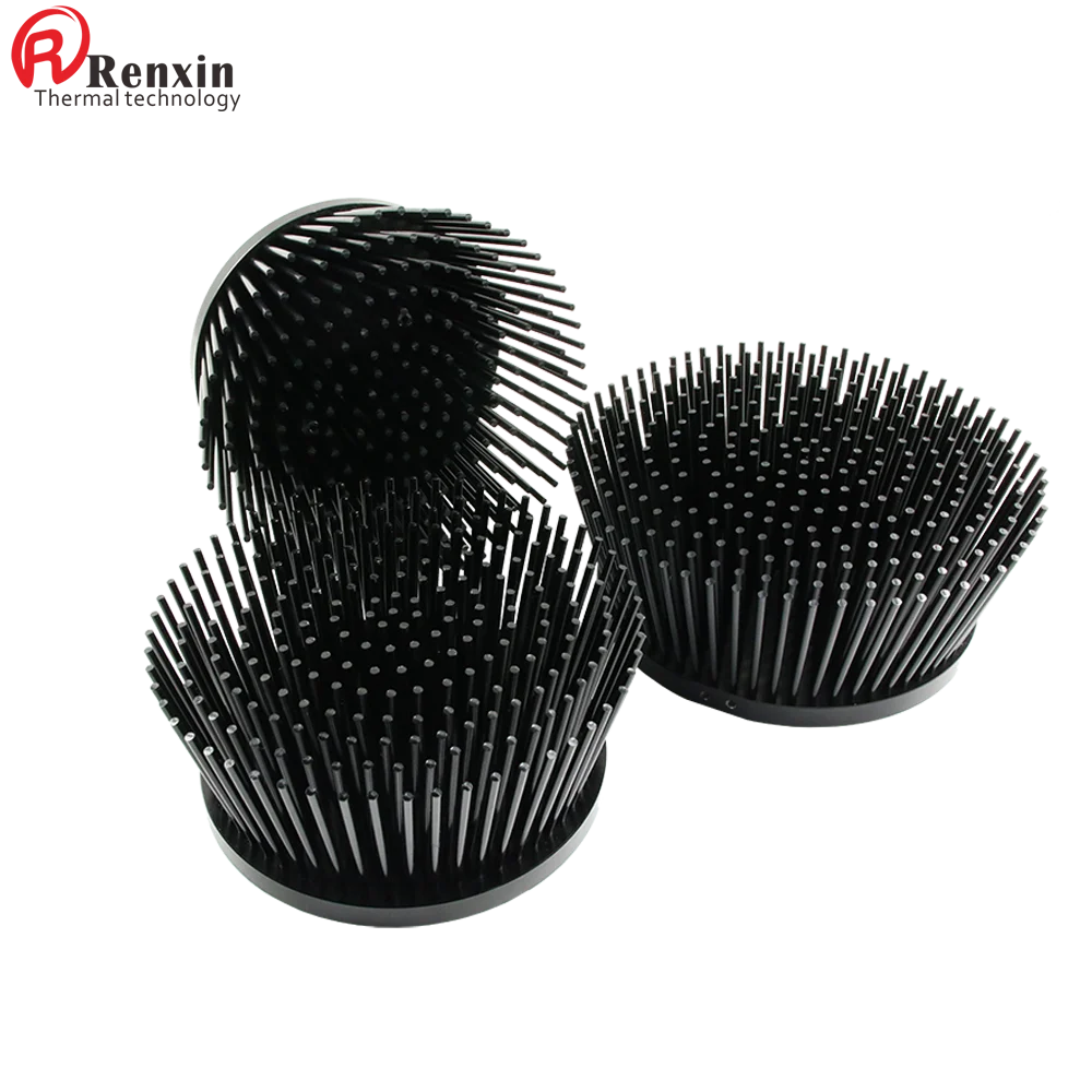 Растопыренными Круглый Pin-fin пассивный радиатор 130 мм светодиода.