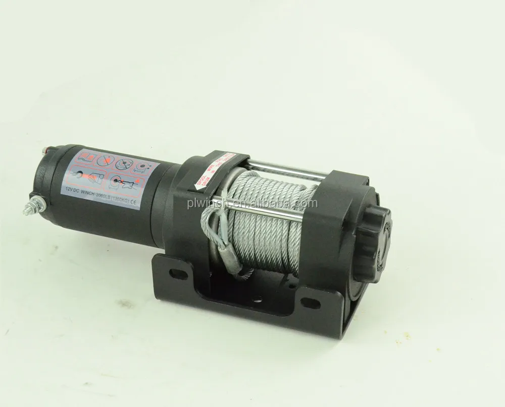 capstan trailer cable winch 3000lbs for boat and atv CE approved winch