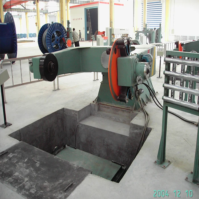 High speed drum twister laying up big diameter cable machine