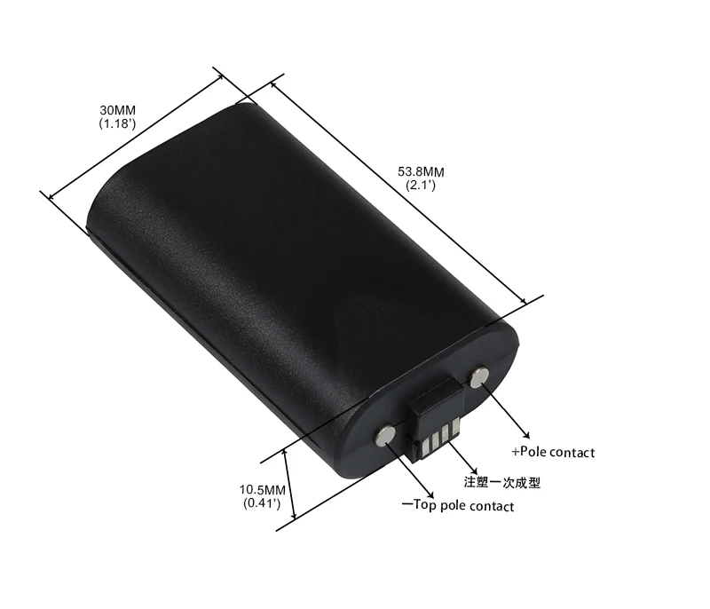 Factory Direct Sales 2.4v 2800mah Rechargeable Battery Lithium For Microsoft Xbox One Gamepad Battery