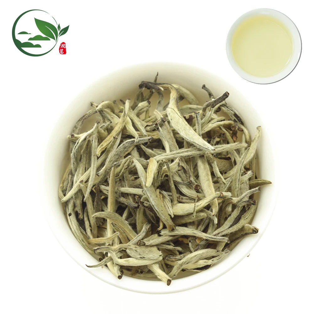 Bulk Wholesale Instant Fuding Spring Plucked Silver Needle Blooming Chamomile Rose White Peony Tea Fanning White Sencha Tea