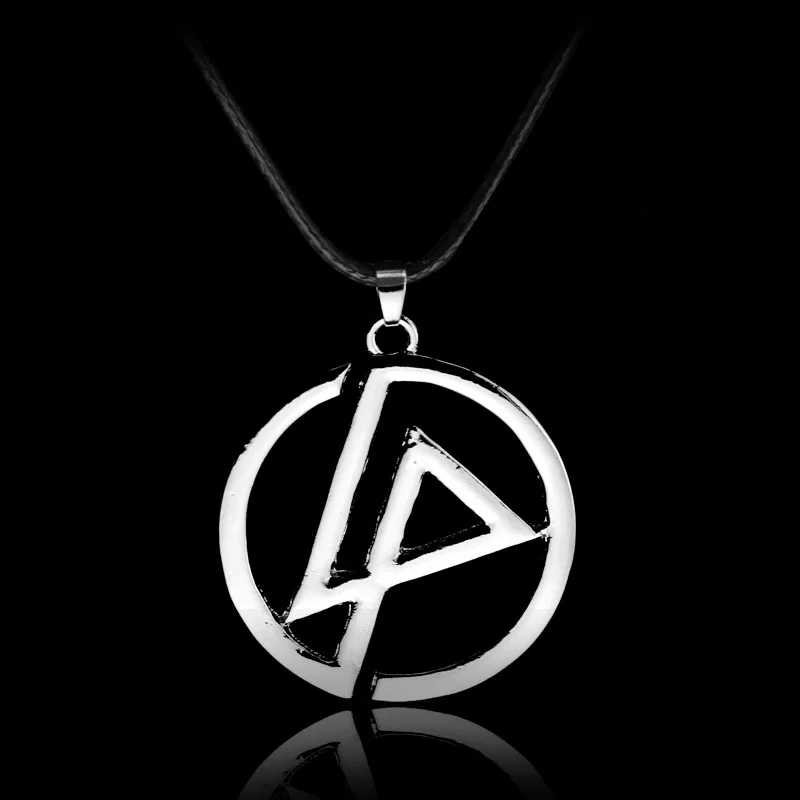 Fashion Necklace Linkin Park Necklace Band Group Logo Punk Silver Color Pendant Jewelry