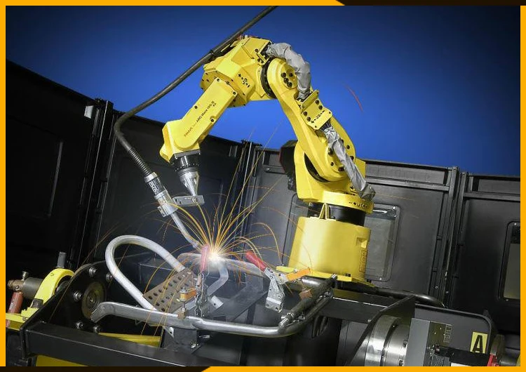 High technology mig or mag arc robot Welding machine /integrated soldering robot