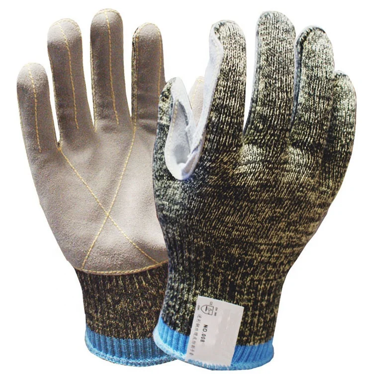 Smaller Order Quantity aramid fibre Gloves Coated Latex Palm Cut Resistant Gloves cut 3