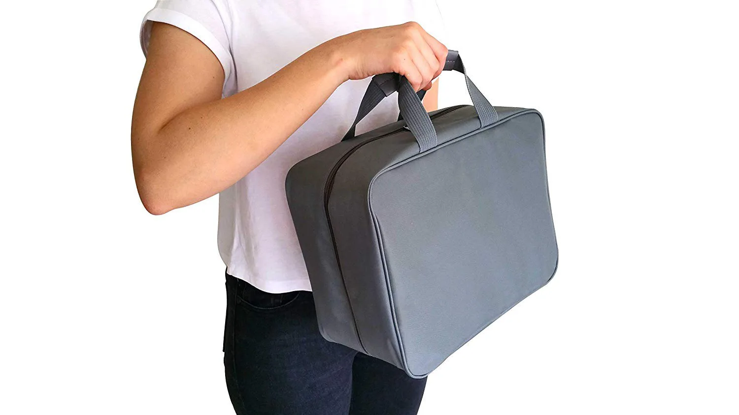 Wholesale 4 Sections Makeup Cosmetic Bag Custom Toiletry Bag With Removable Pouch