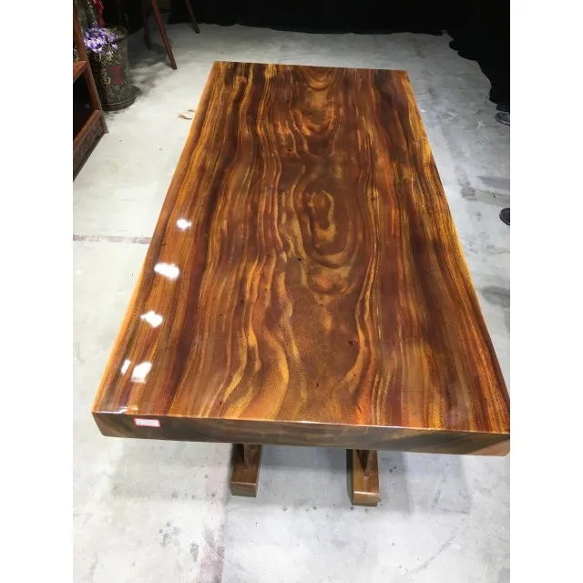 
Natural Solid Okan Dining Table Top From Chinese Manufacturer 