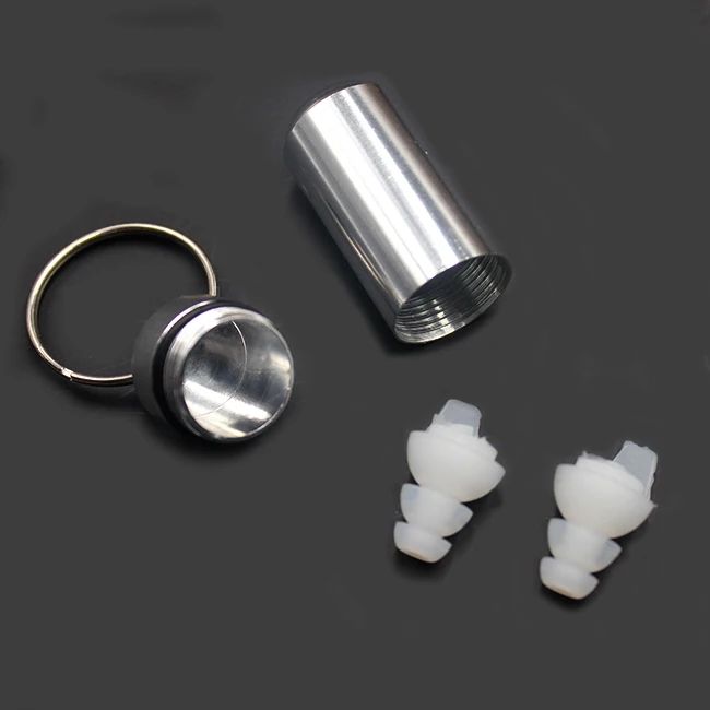Popular Customized logo Safety Soft soundproof Silicone Sleep Earplugs For Noise