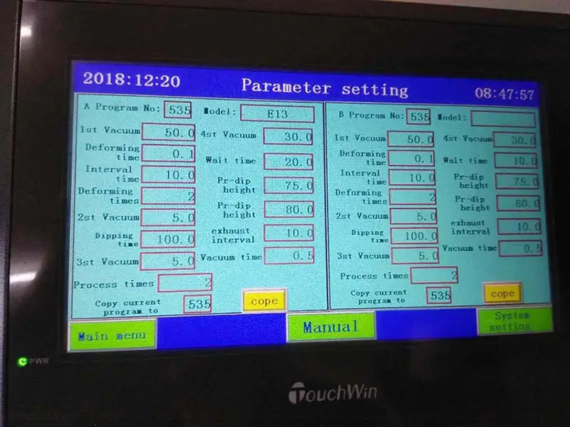 Industrial electronic equipment vacuum pressure impregnation machine