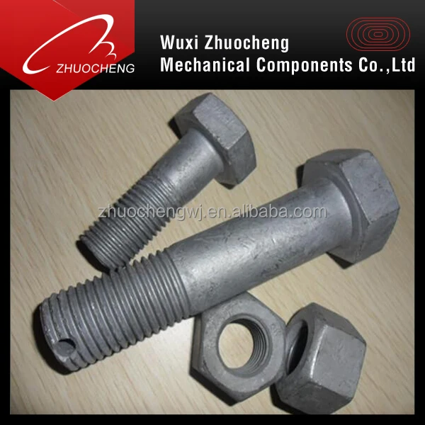 DIN933 DIN931 класс 8 dacromet высоконатяжный шестигранный
