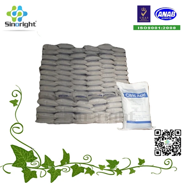 
Anhydrous/mono citric acid / trisodium citrate 