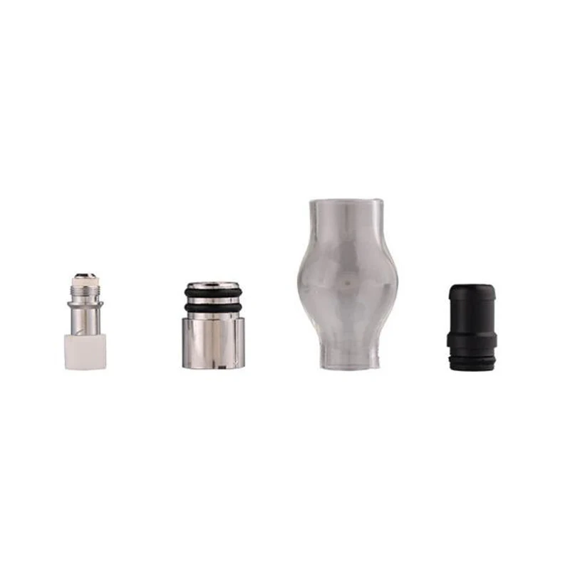 EGO 510 Thread Ceramic/quartz coil Prex Glass Globe Atomizer