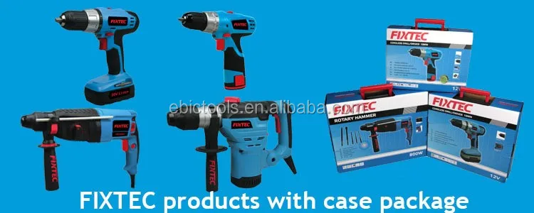 Fixtec мощный инструмент 14 4 V Аккумуляторная дрель беспроводная с литий-ионным аккумулятором сверла буровая машина