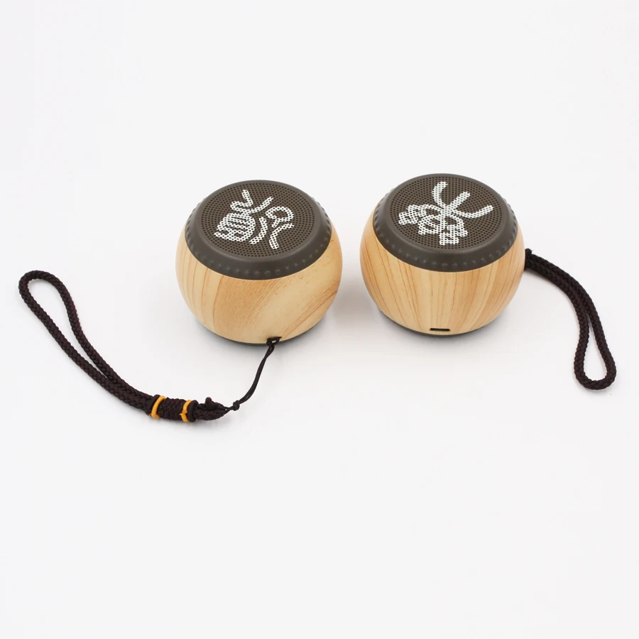 
Speakers Bamboo 2018 Promotional Gift Surround Keychain Mini Mp3 Mega Sound 2.1 Portable Ibasket Mushroom Speaker 