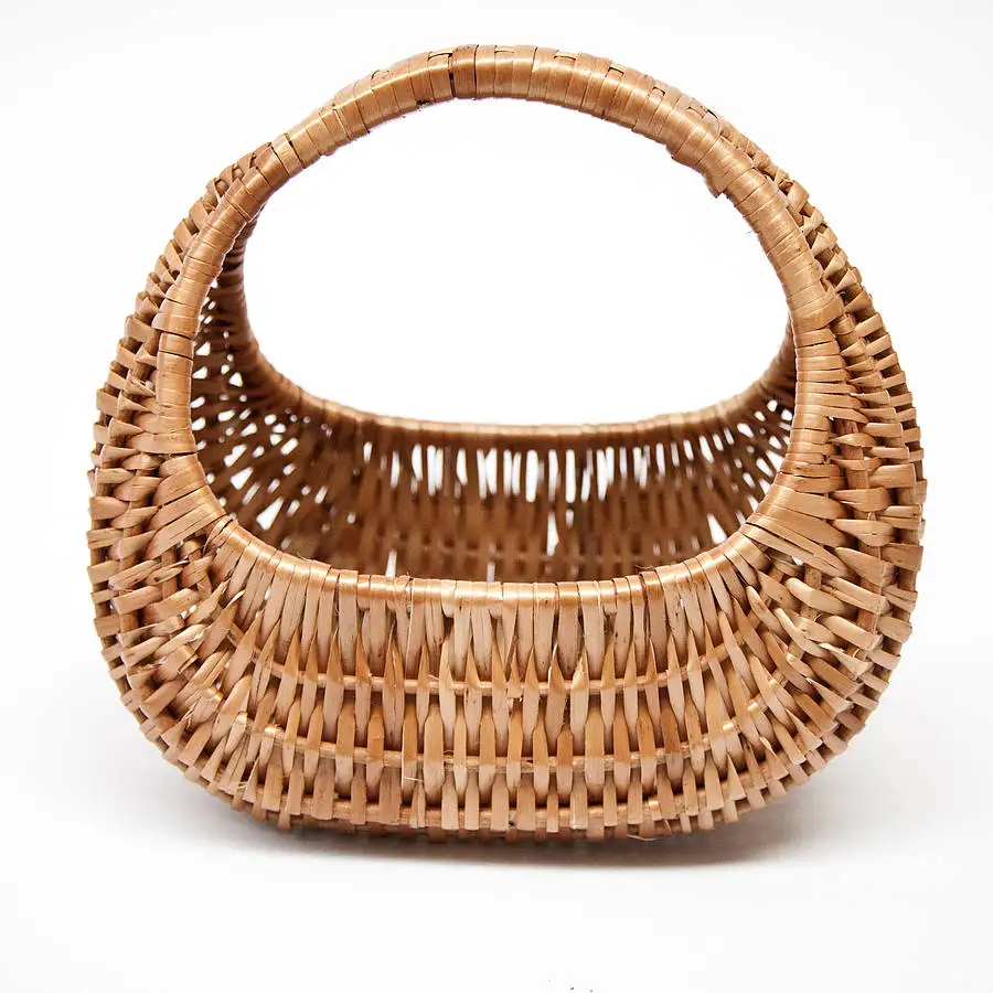 good looking Wicker Shopping Basket with Two Handles