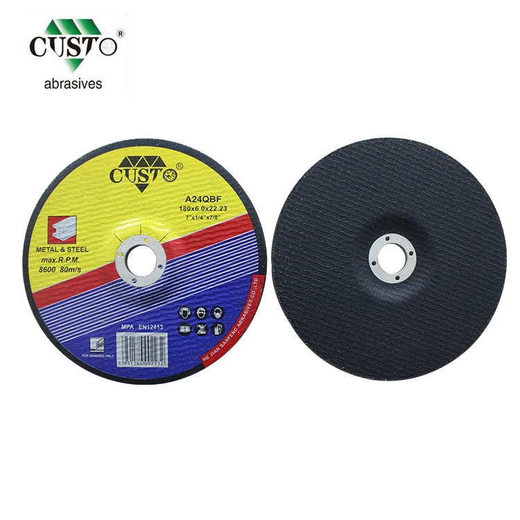 T27 180mm Metal Depressed Center Grinding Wheels Discs 7 Inch