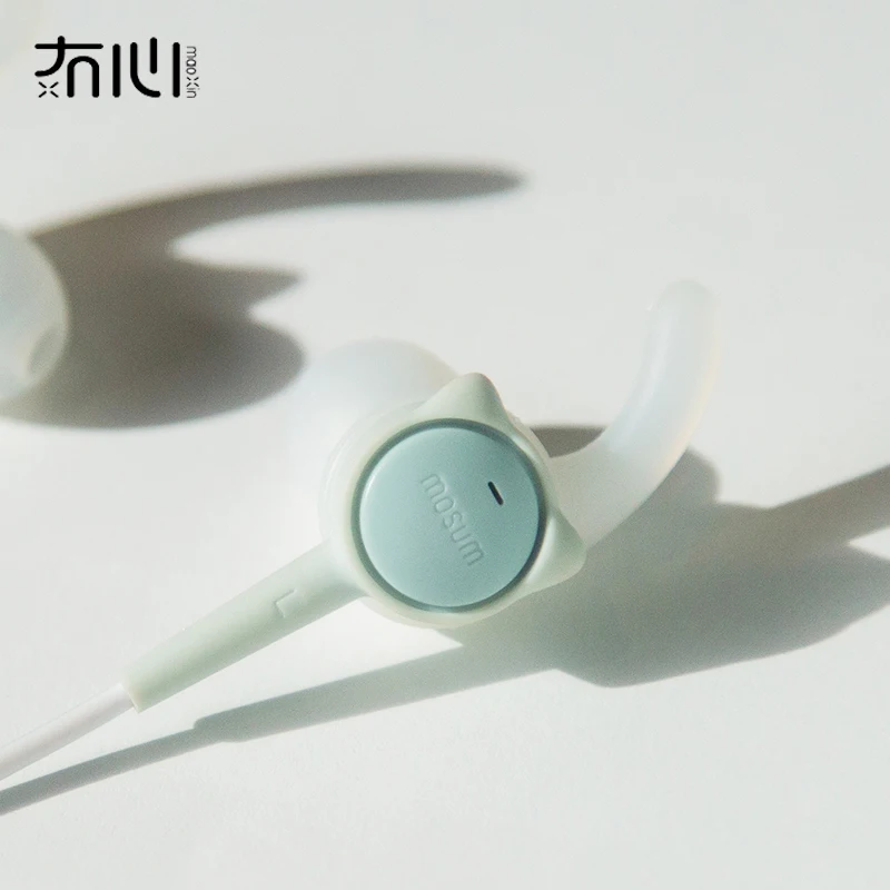 Maoxin new arrival cat original design sport noise cancelling 3.5mm wired headphone headphone earphone