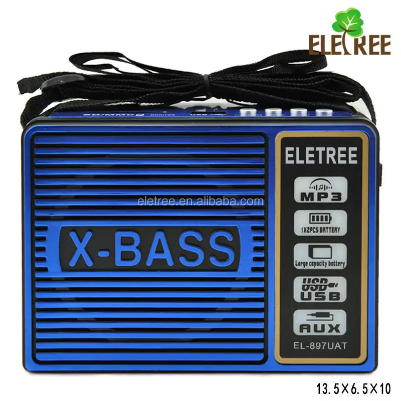 El-897uat fm приемник с mp3-плеер / fm радио с профессиональный оратор