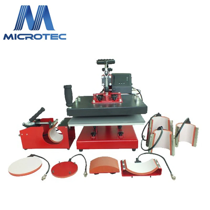 Microtec DCH-1620 Good Price Swing away 40x50cm t-shirt Sublimation Printer Heat Press Machine For Sale