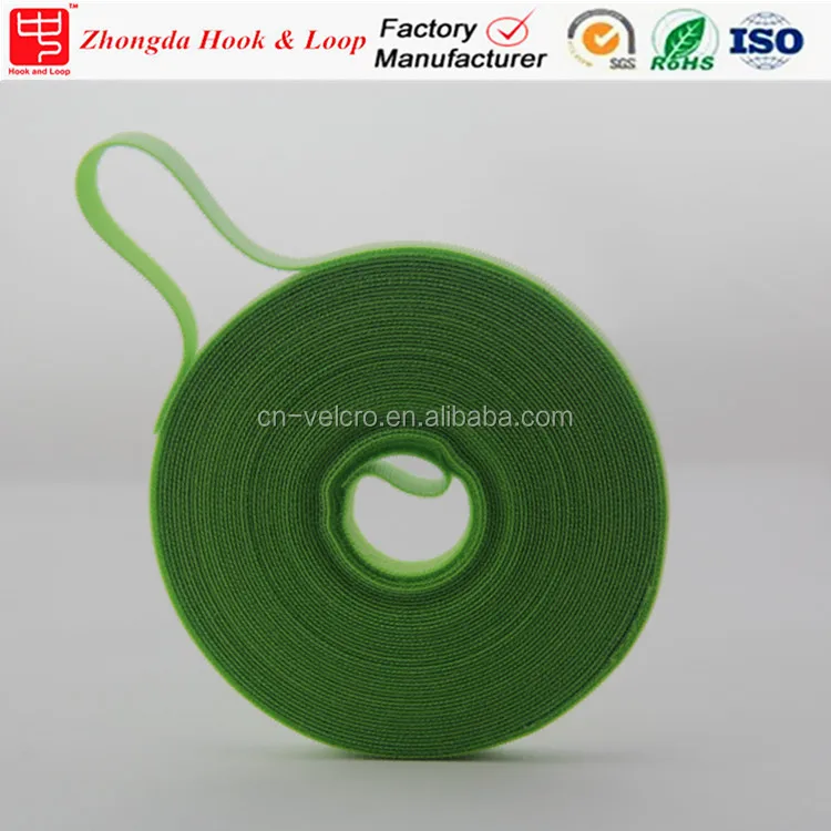 Green hook loop plant tie