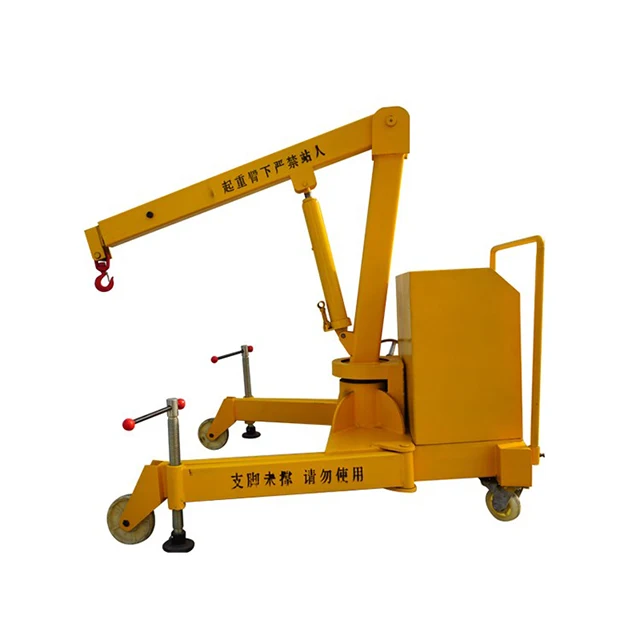 Overhead Manual Crane Hydraulic Mobile Floor Crane Small Hydraulic Crane