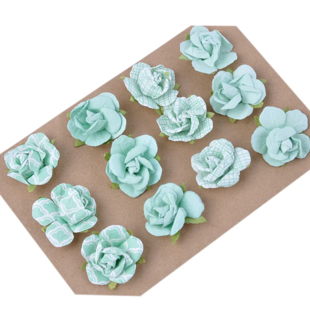 trendy professional 12pk mini paper flower set