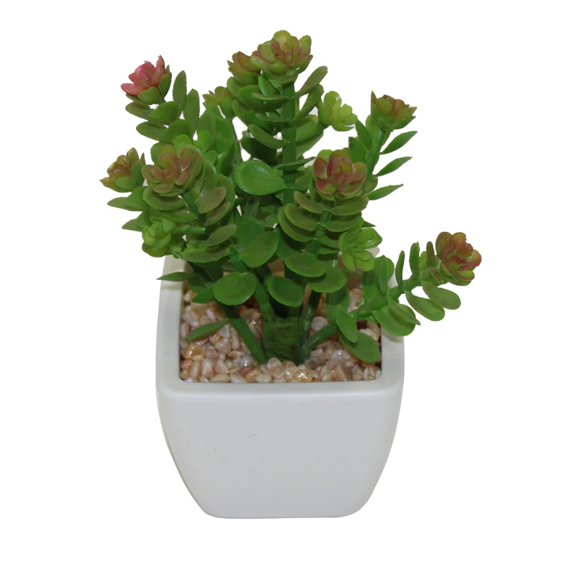 
Artificial mini succulents plants glass ball plant 