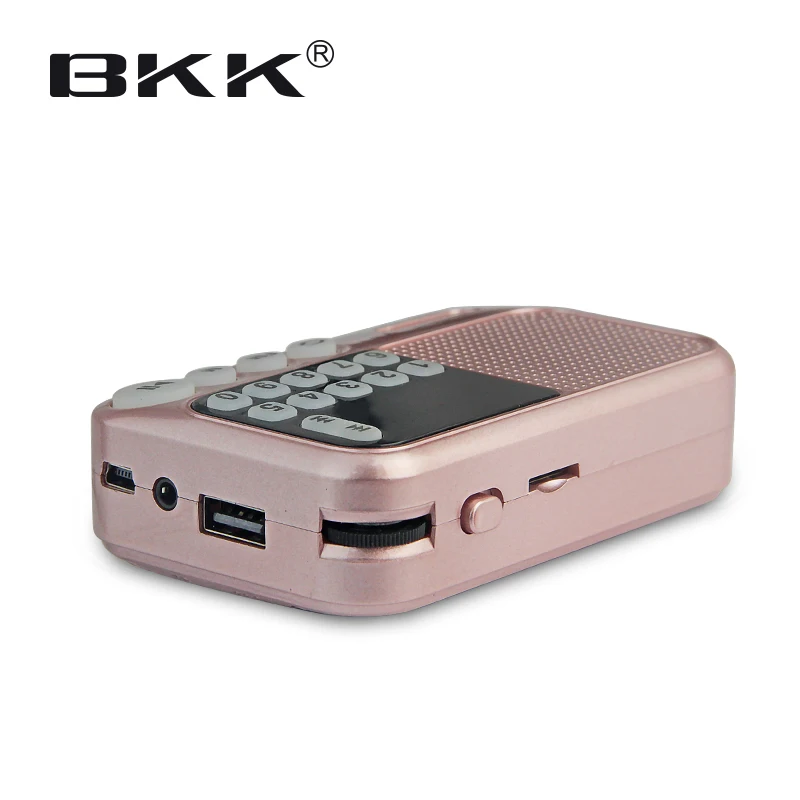 Портативный карманный мини FM-радиоприемник с USB-портом