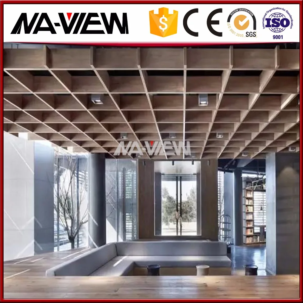 3D Aluminum Roof Shop Open Ceiling System Design