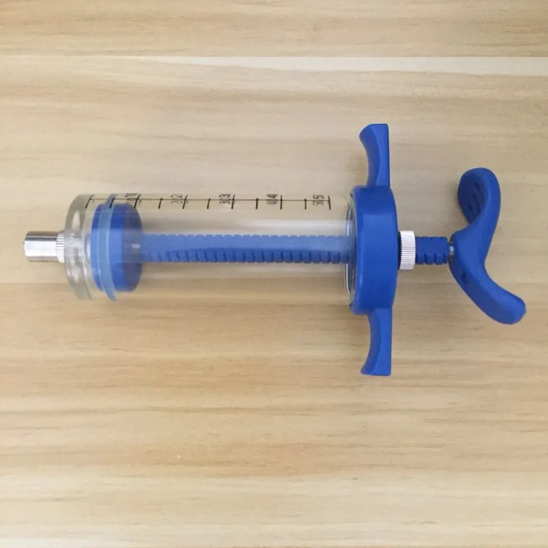 50ml veterinary instrument syringe with dose nut