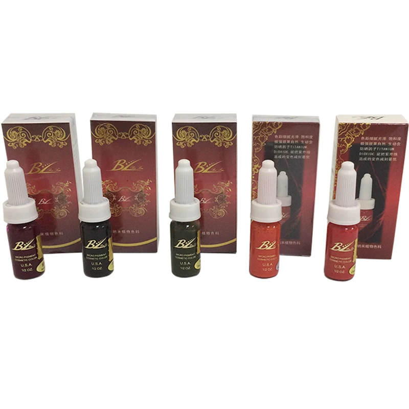BL 15ML Microblading Tattoo Ink Pigment For Permanent Makeup Cosmetic Makeup