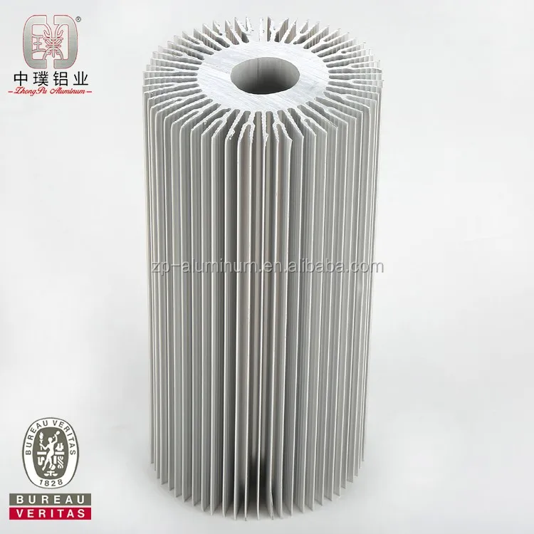 Canton 50W Aluminum Alloy heatsink LED Profile Aluminum  Extrusion For Light Strip