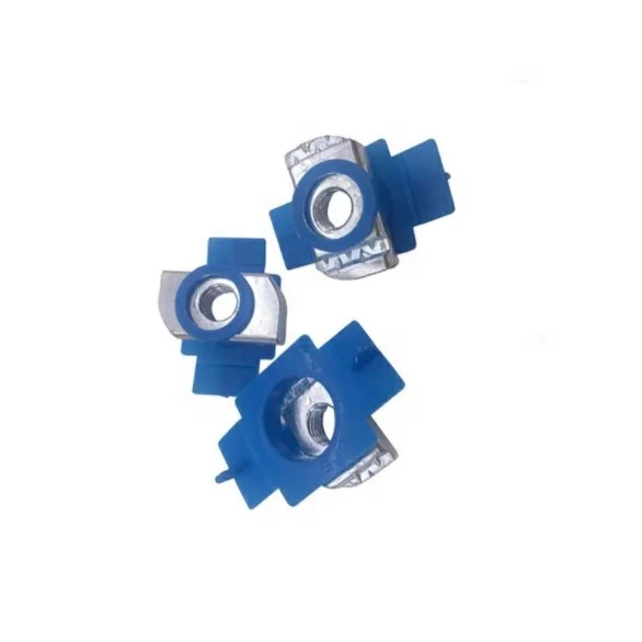 High quality Nut with plastic wing/butterfly wing nut  of solar fastener