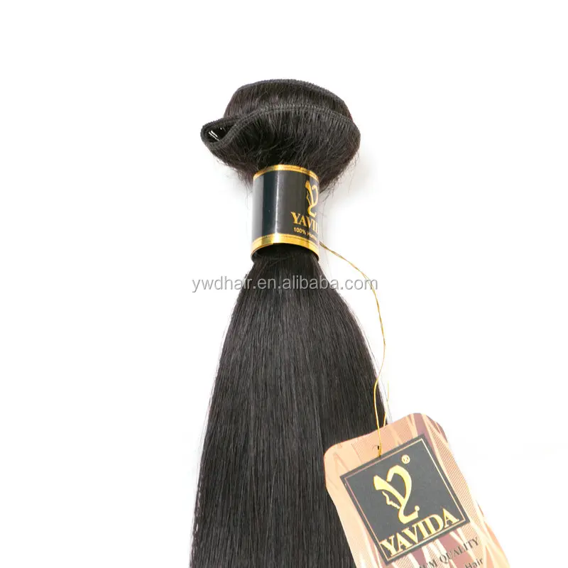 Yavida Peruvian Virgin Hair Straight Human Hair Weaves Natural Black Peruvian Straight Hair 8-28 inch For Black Women