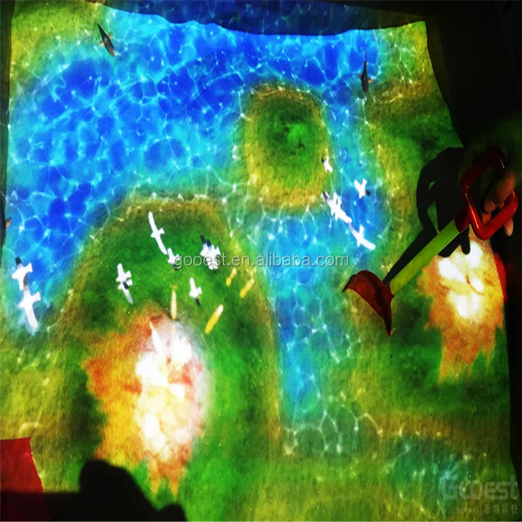 
interactive projection games amusement park AR products interactive fantastic sand table interactive floor game 