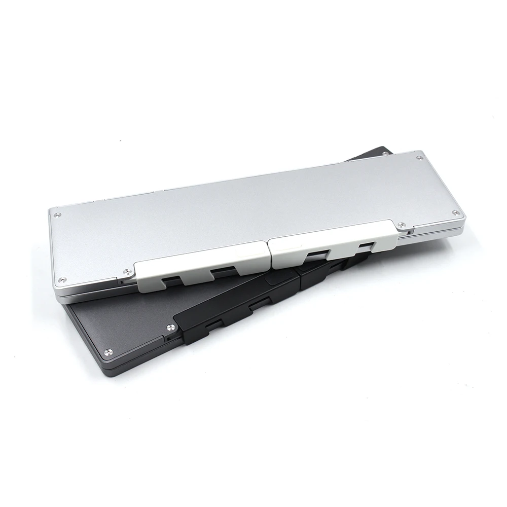 Лучшие продажи ультра тонкий складной Bluetooth клавиатура для IPad Air 2 MAC