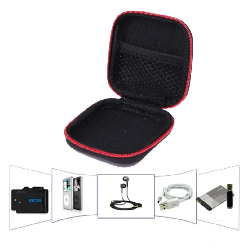 
Various Travel earphone storage duravel eva headphone pouch 