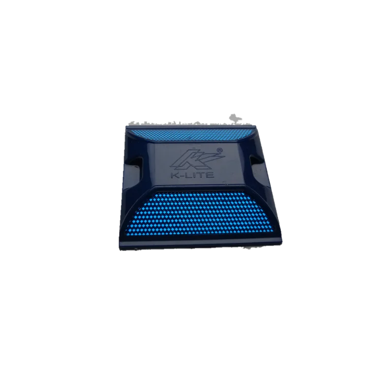 Epoxy glue filed road stud