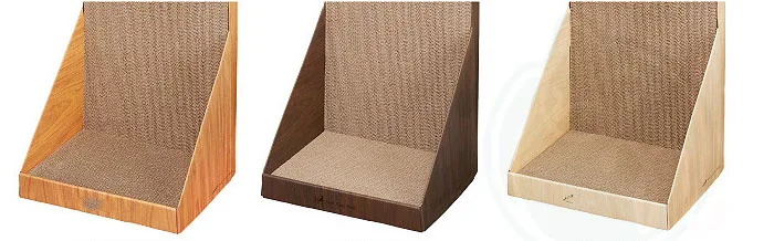 
2018 customized color and size cardboard cat scratcher bed toy 