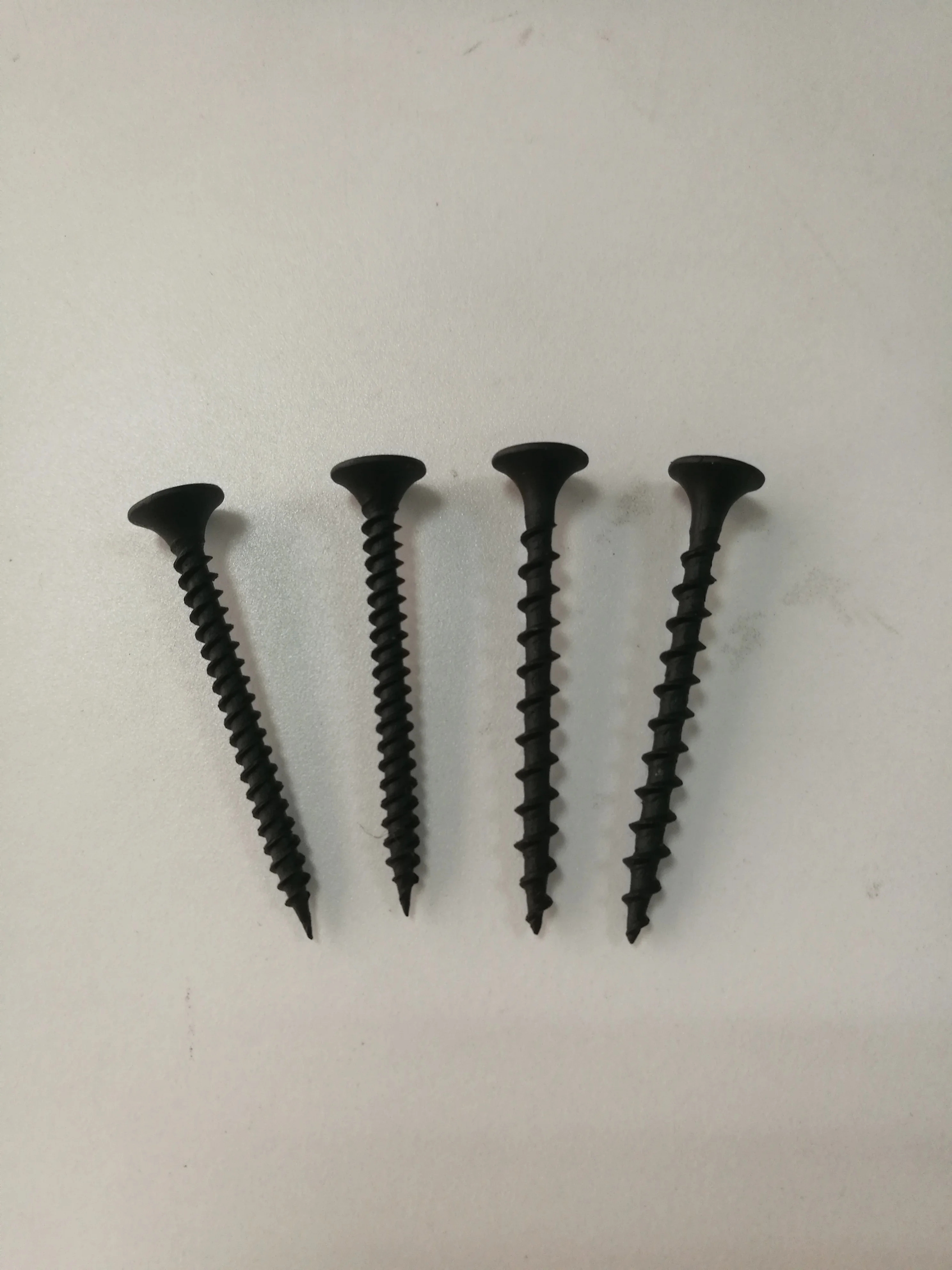 
China factory bugle head black drywall screw with black phosphated,drywell screw 