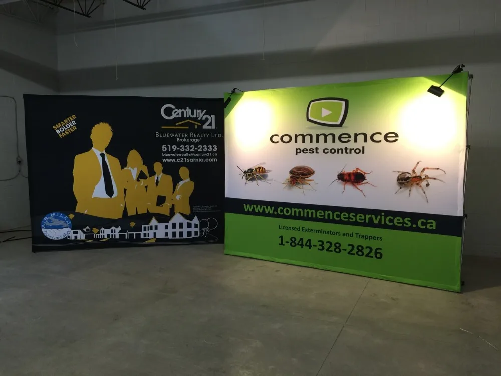 Foldable Advertising Pop Up Display Exhibition Stand