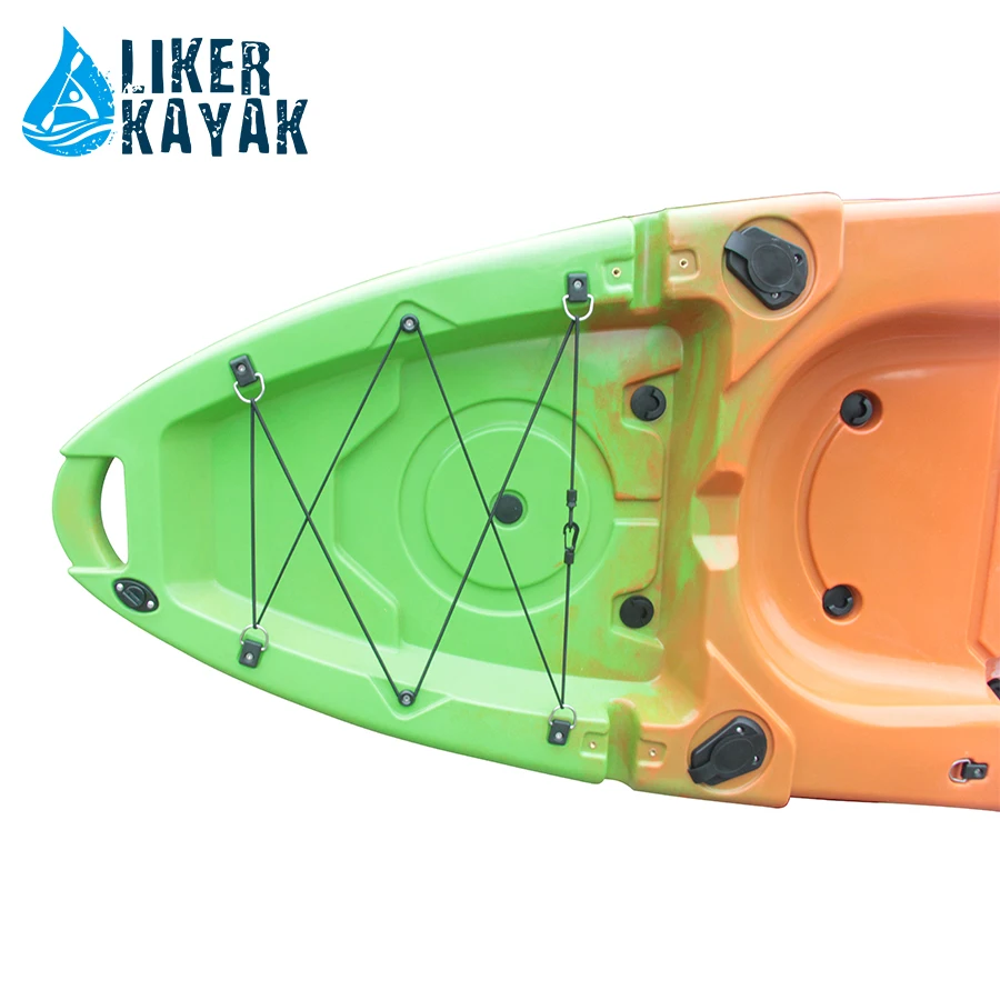 New Design family boat in weekend 3 person sit on top Tanden kayak